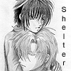 Shelter - black and white version - from original Planet artwork