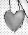 Cupid in Black and White for Valentines Day